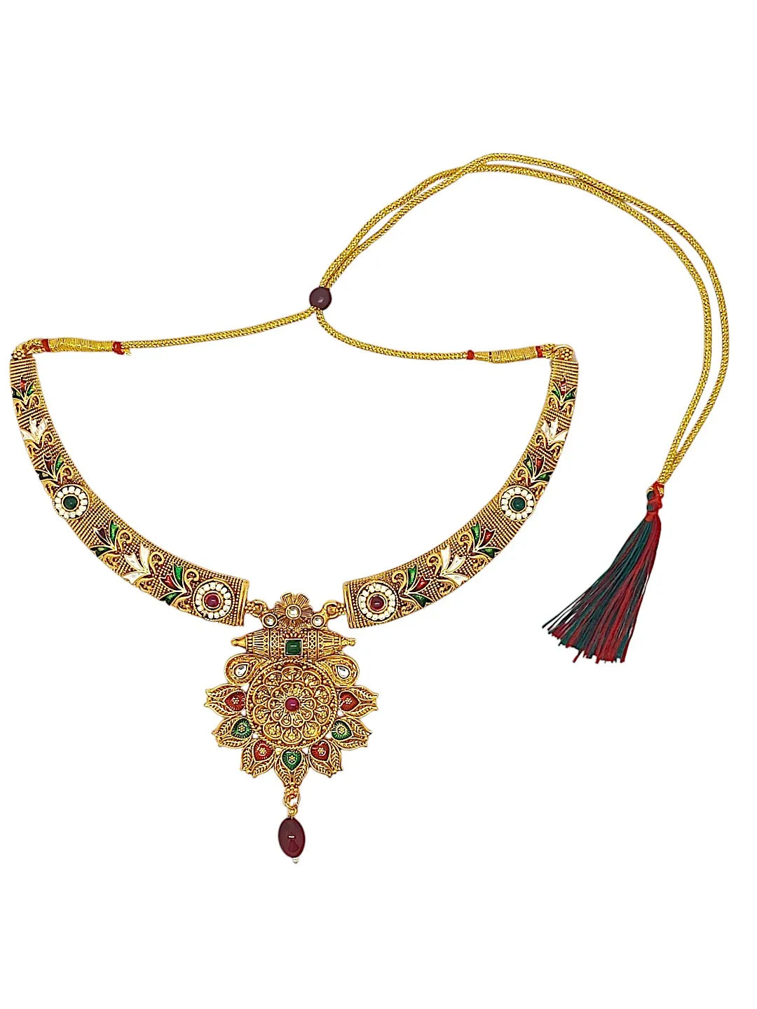 Gold-Plated Hasli Necklace Set