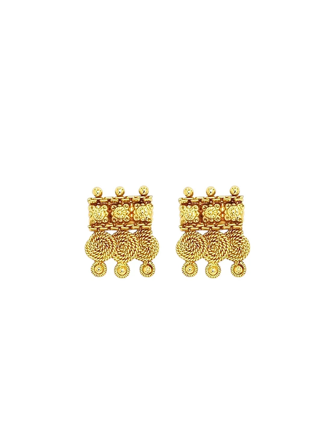 Gold- Plated South Indian Jewellery Set