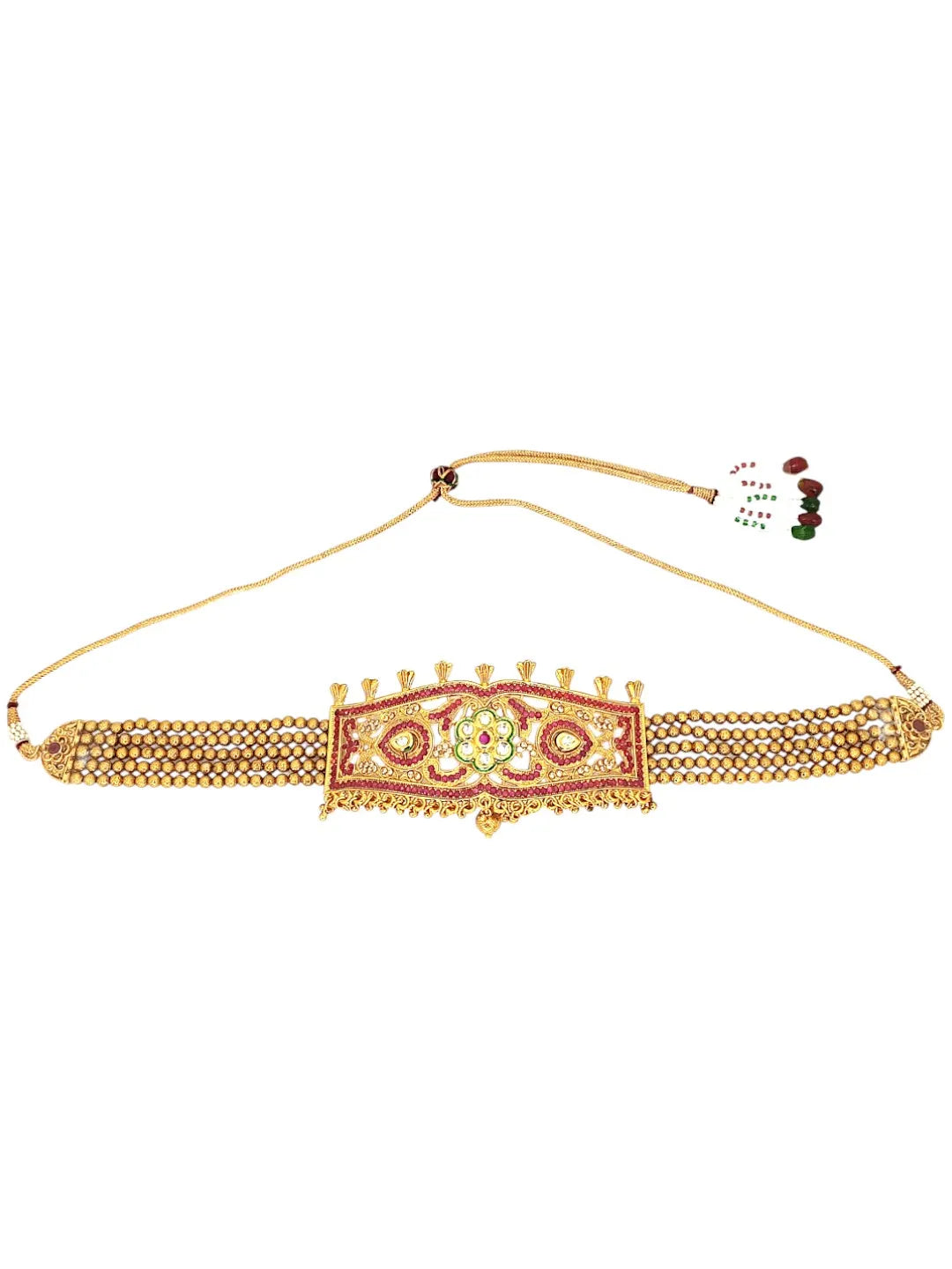 Gold Plated Tevta Necklace Set