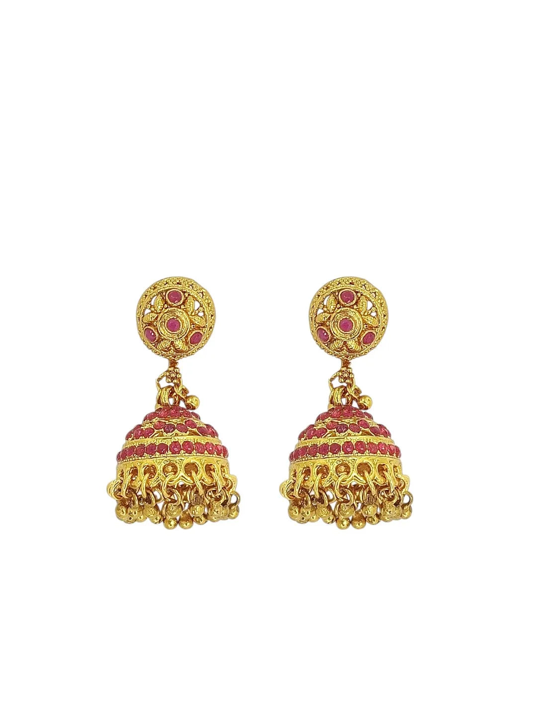 Gold Plated Tevta Necklace Set