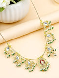 Gold-Plated Tasselled Necklace