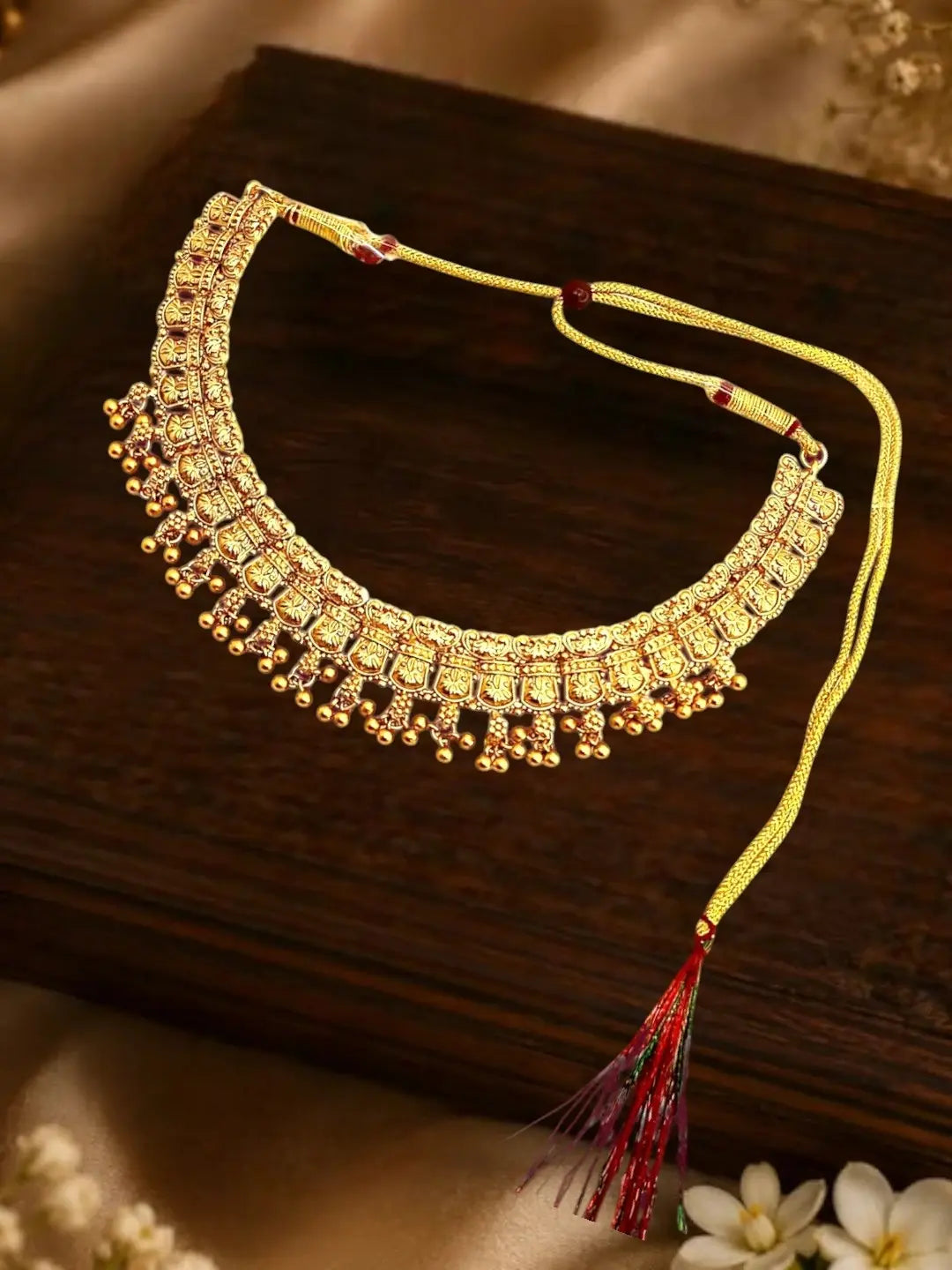 Gold Plated Elegant Necklace Set
