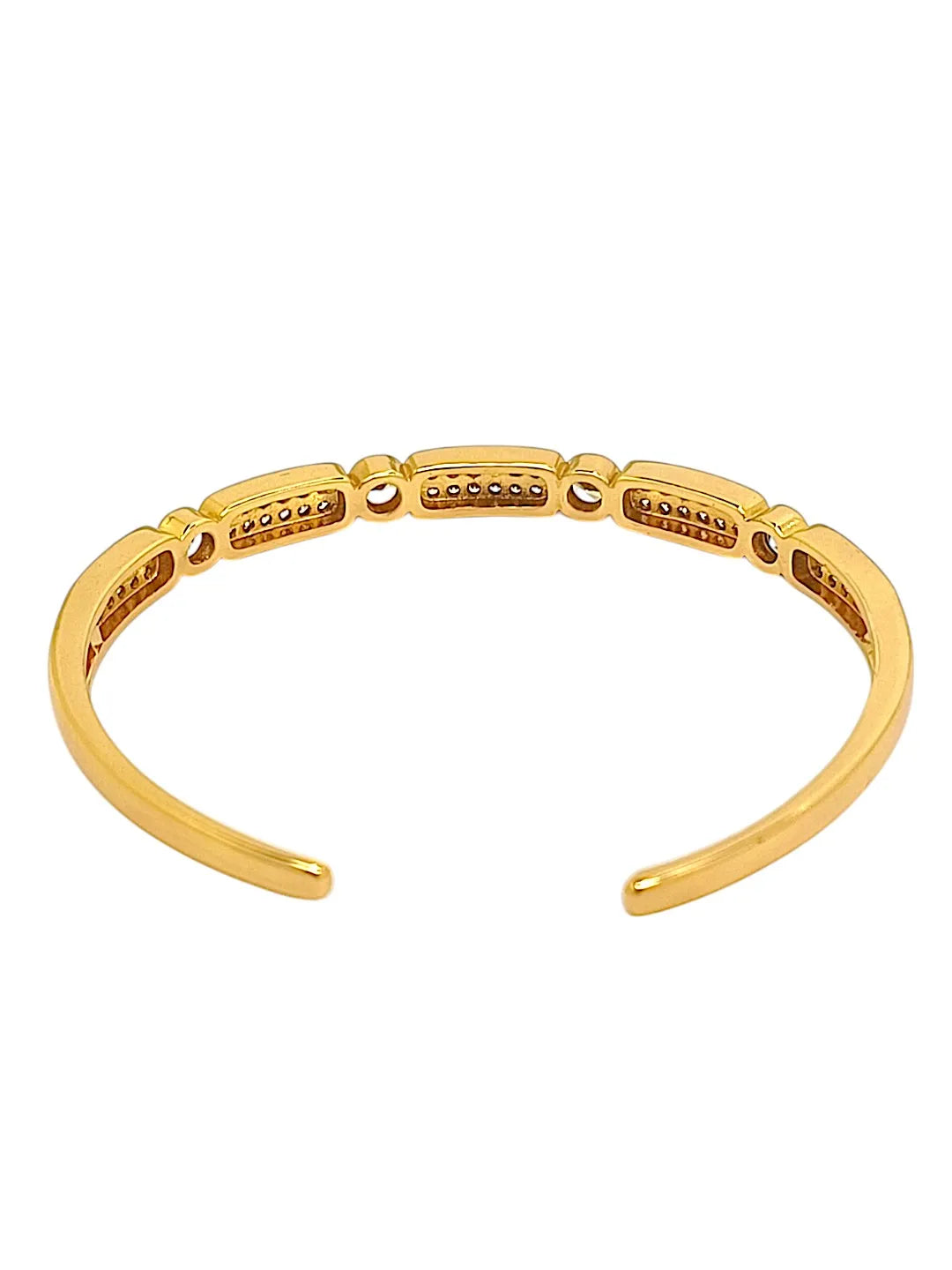 Women Golden Stone Studded Bracelet