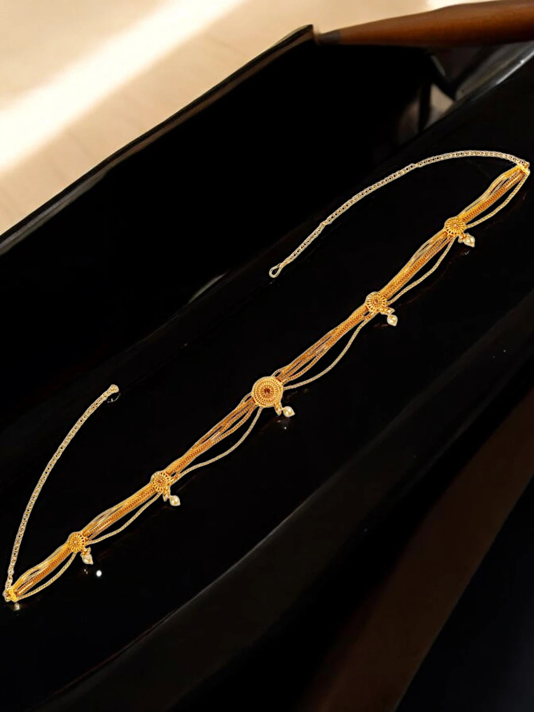 Multistrand Copper Gold Plated Waist Belt