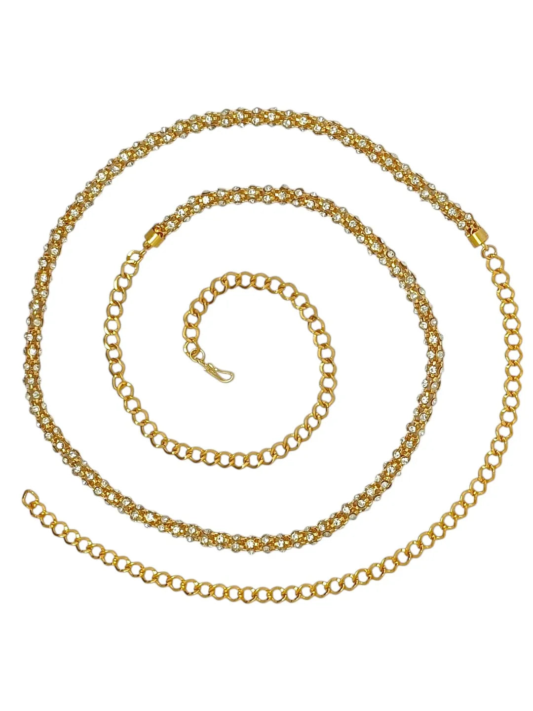 Golden Detail Design with 3 Tassel Waist Chain