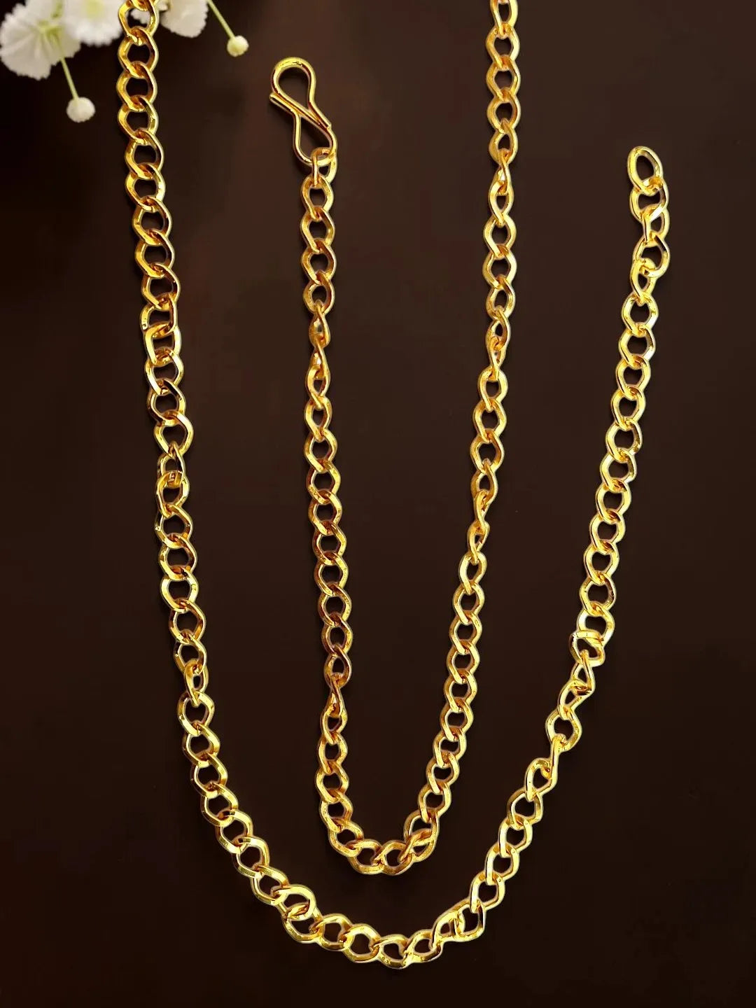 Gold Plated Heritage Enamel Waist Chain Kamarbandh