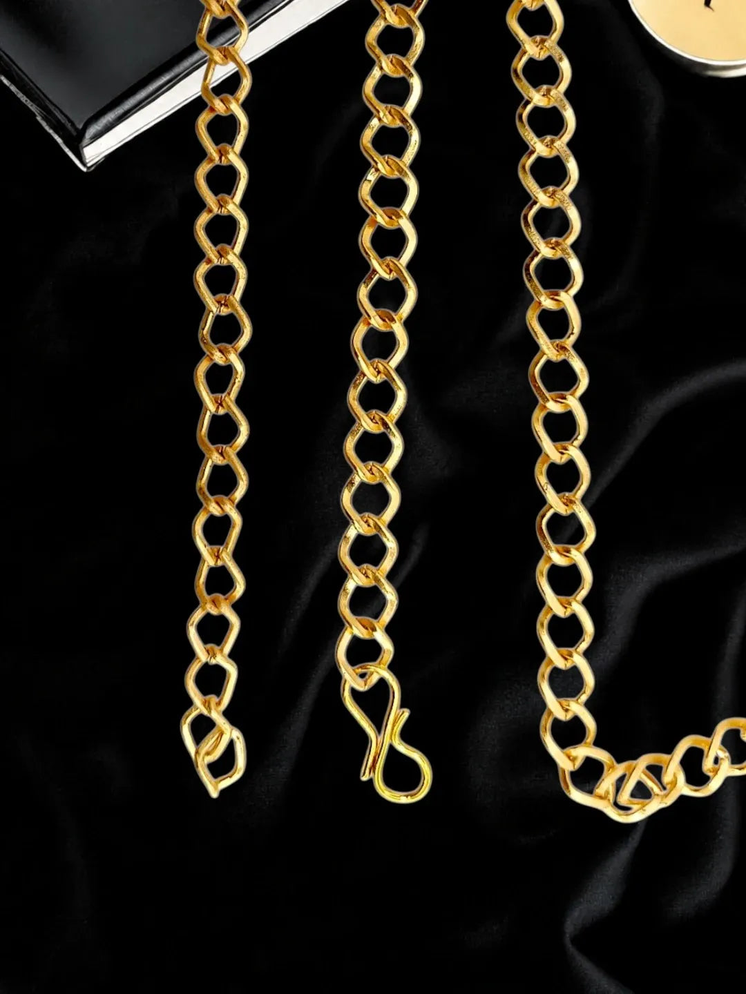 Gold Plated Heritage Meenakari Waist Chain Kamarbandh