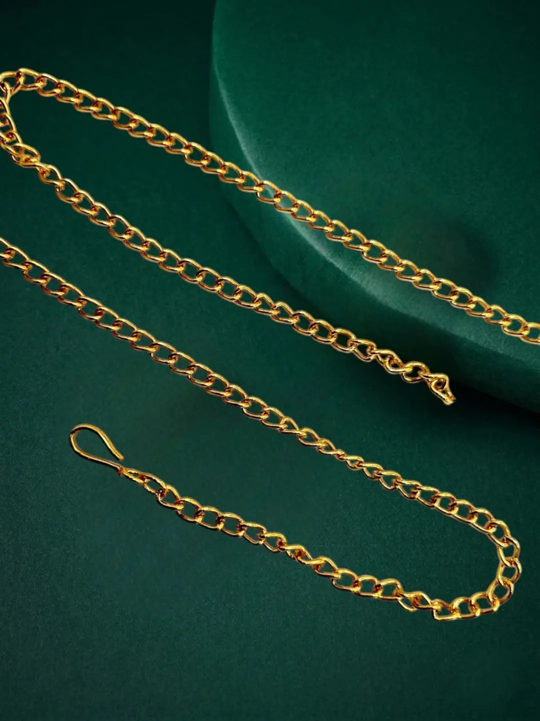 Gold Plated Kundan Embellished Waist Chain Kamarbandh