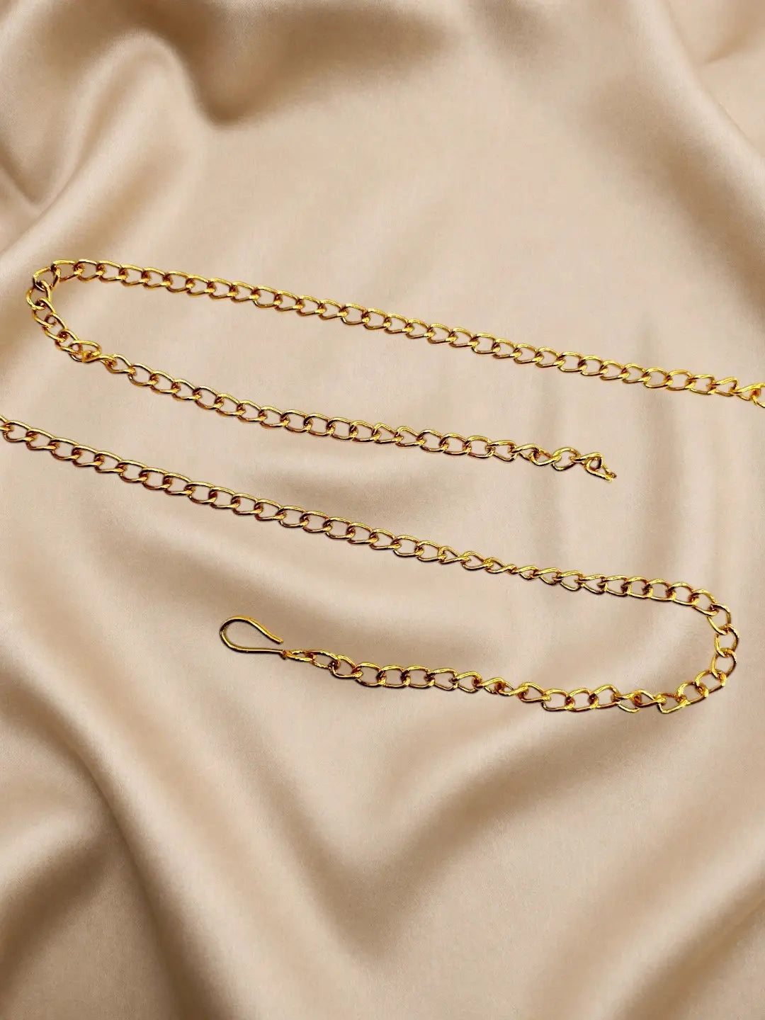 Gold Plated Multi Stone Waist Chain Kamarbandh