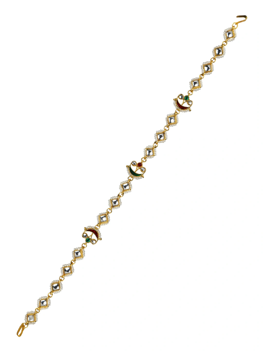 Kundan Meenakari Delicate Mathapatti Sheeshphool