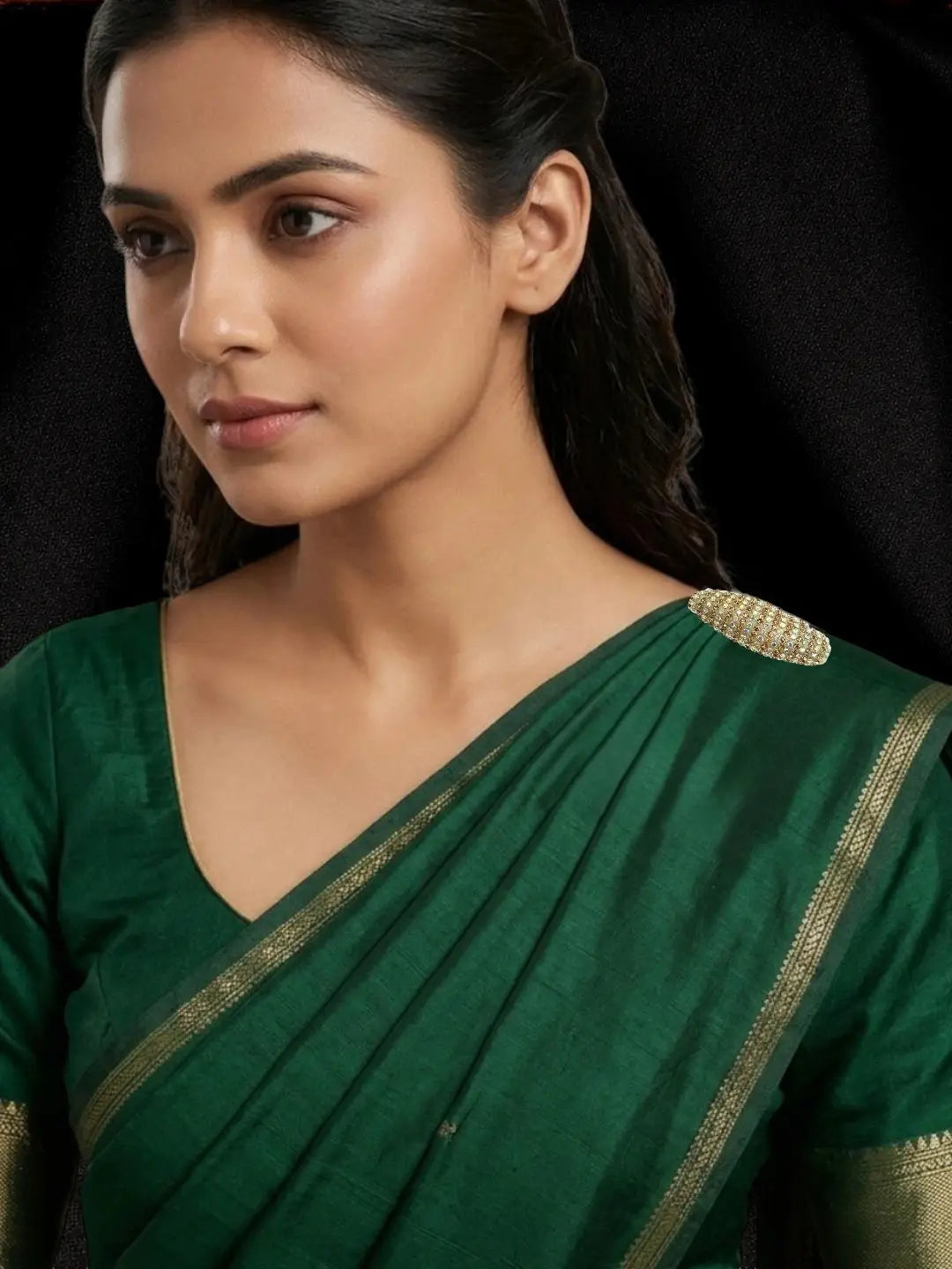 Set Of 6 Embellished Safety Saree Pin
