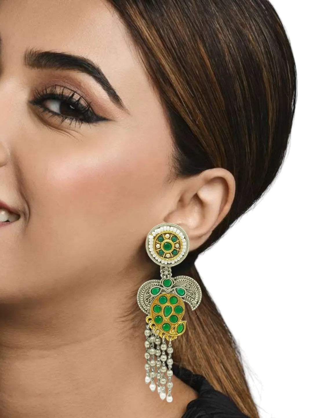 Contemporary Drop Earrings