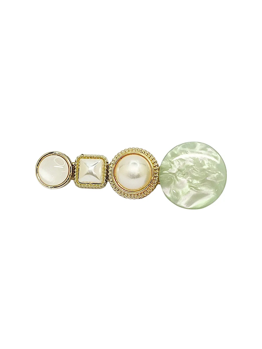 Set of 3 Patel Embellished Hair Clip