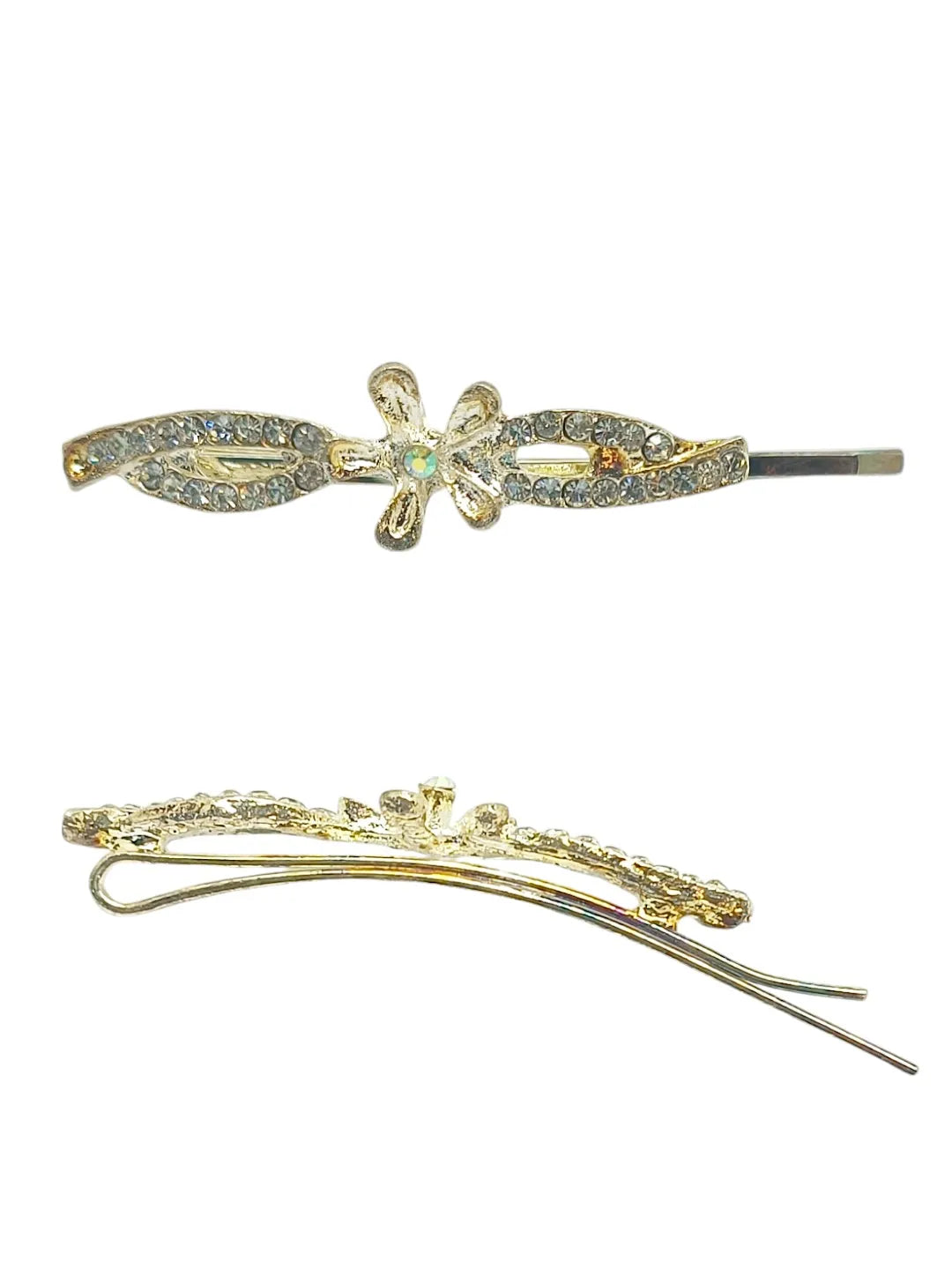 Set of 3 Embellished Stone Studded Hair Clip