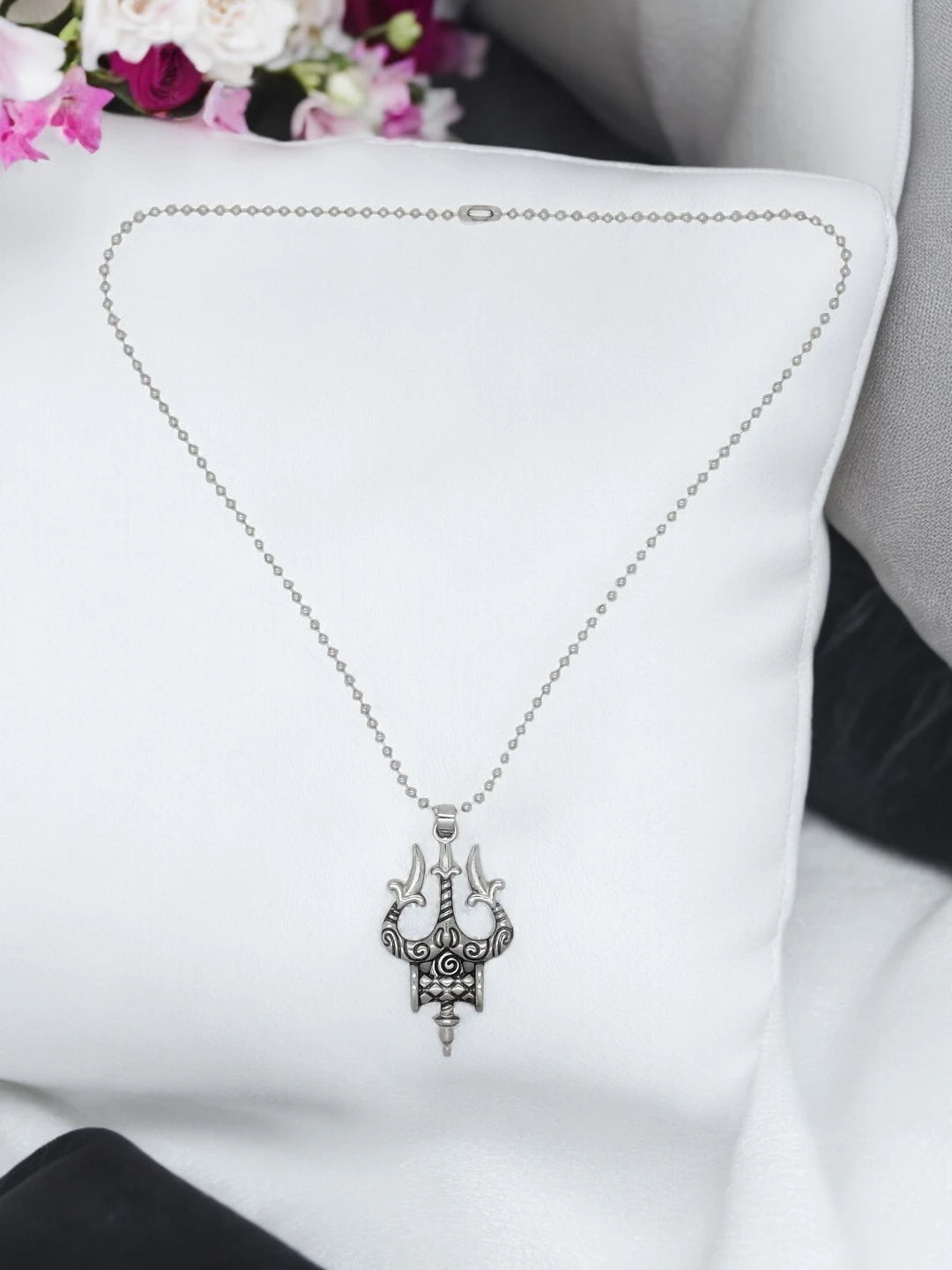 Trishul Pendant Chain