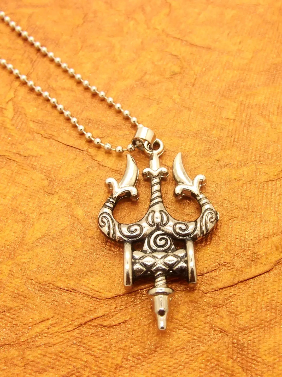 Trishul Pendant Chain