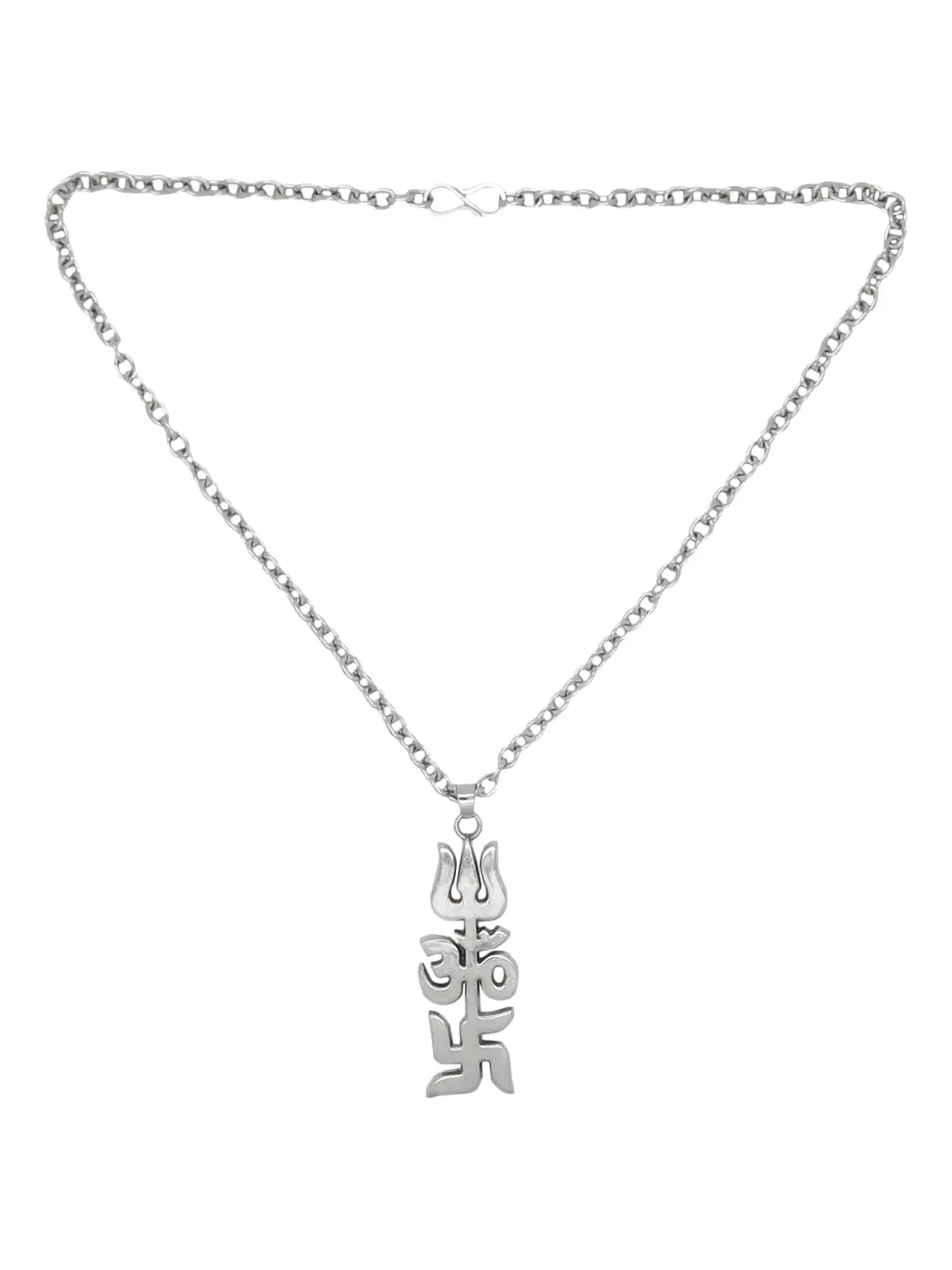 Trishul Om Swastik Chain