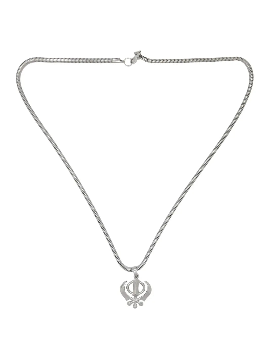 Sikh Khanda Pendant Chain