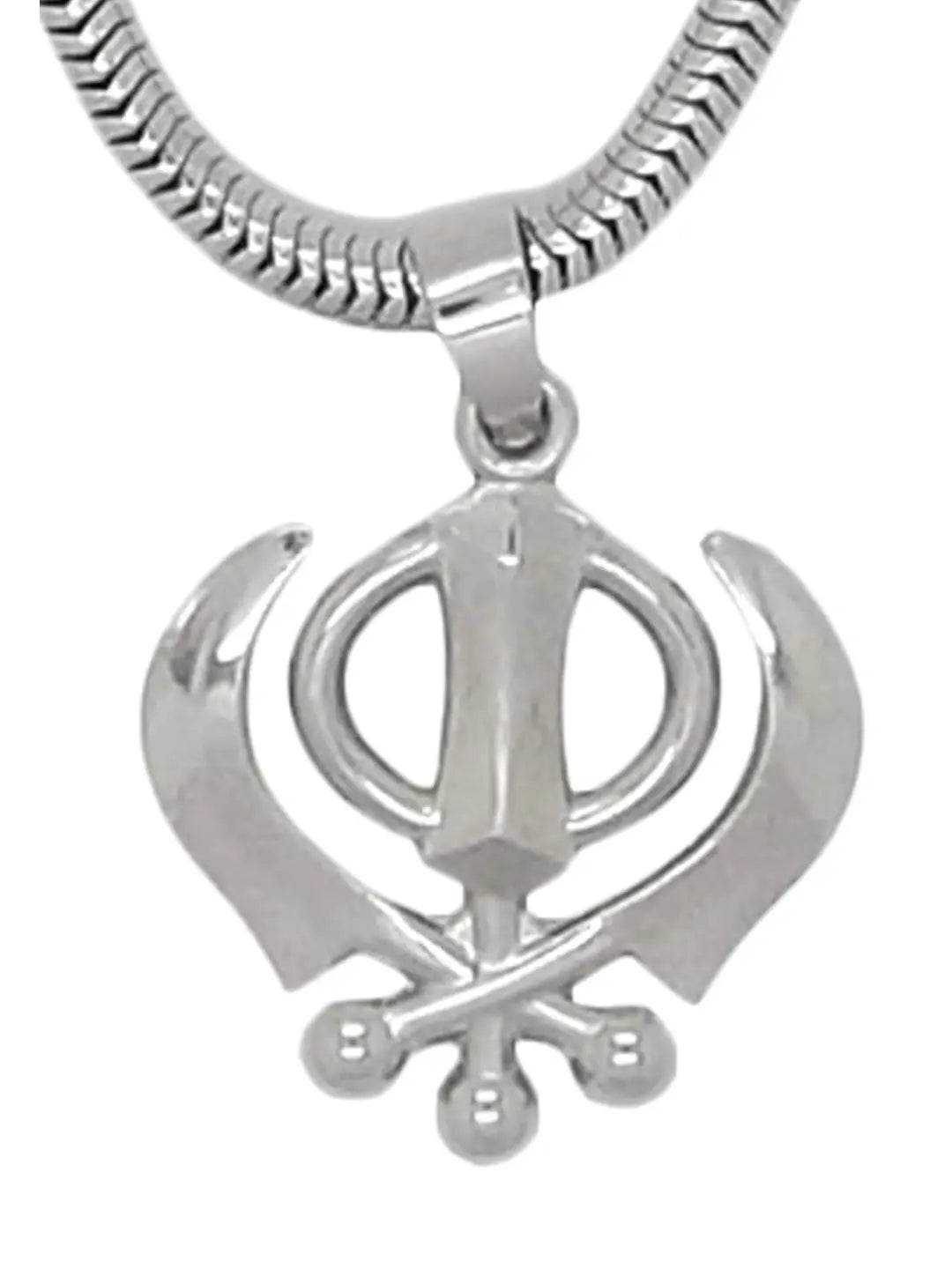 Sikh Khanda Pendant Chain