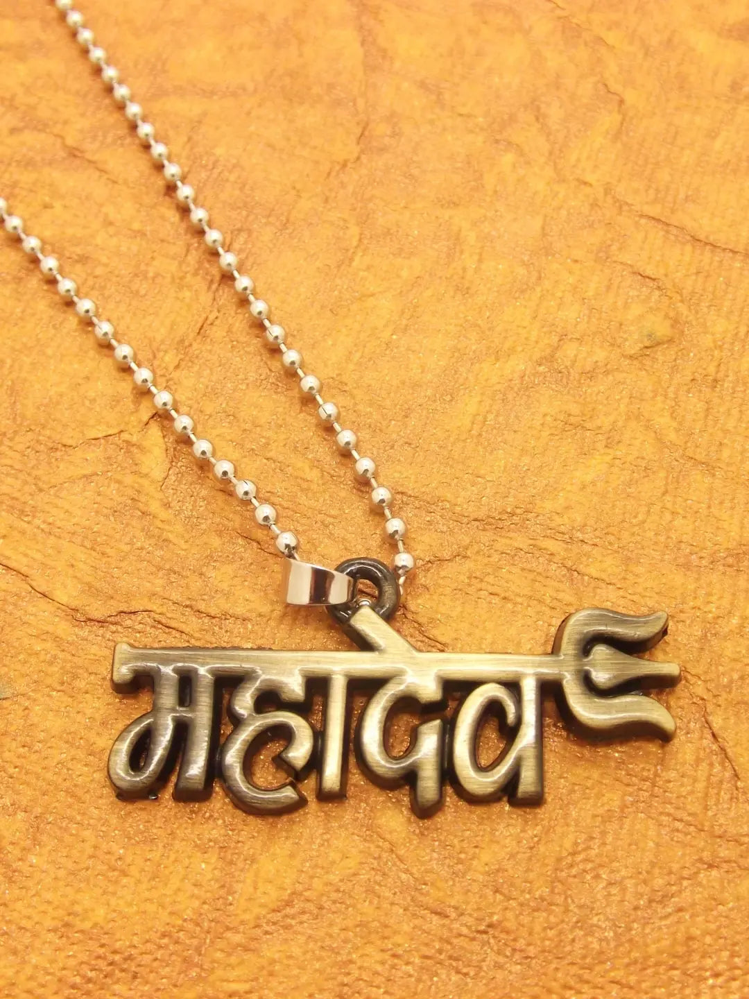 Trishul Mahadev Pendant Chain