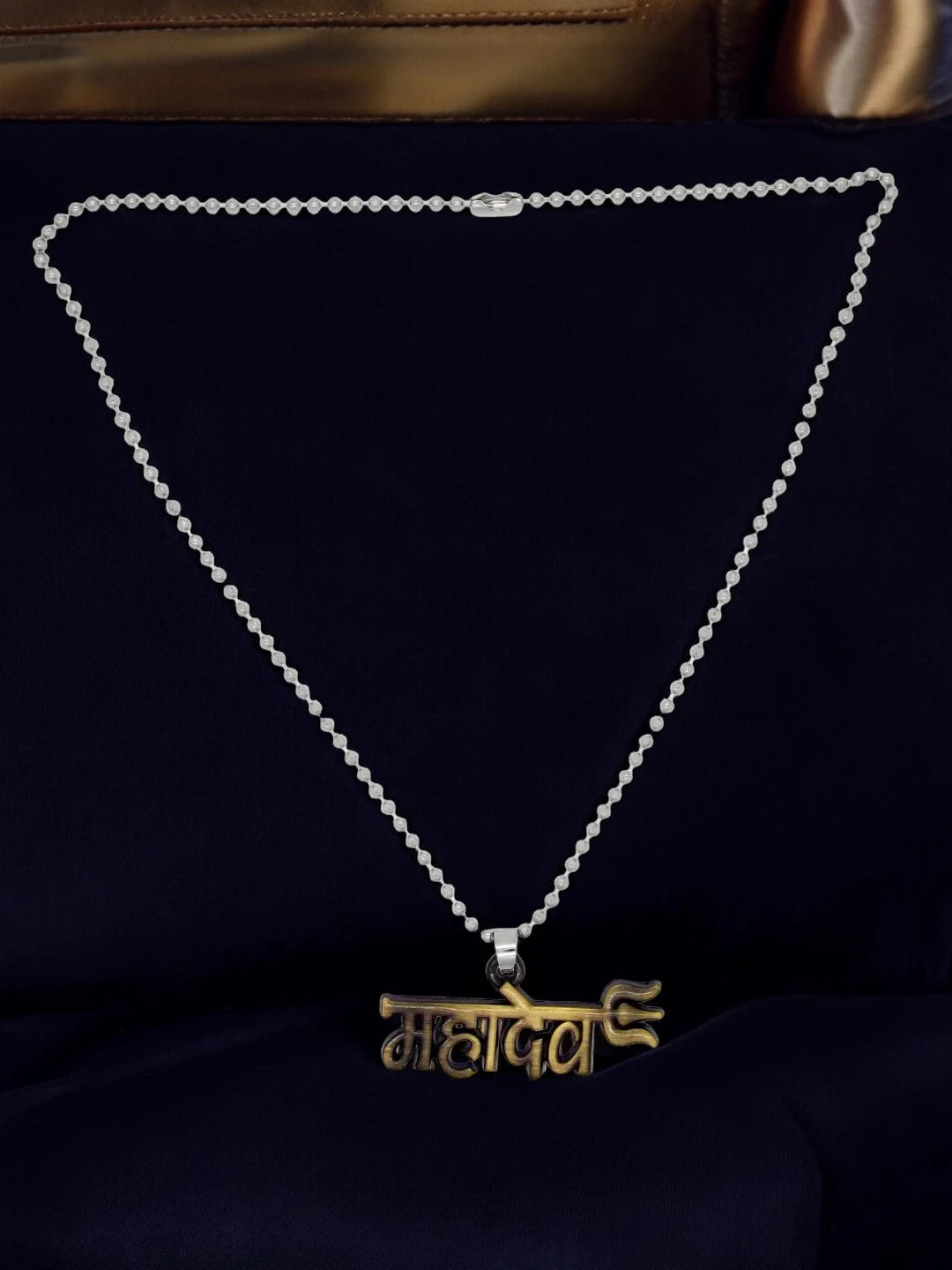 Trishul Mahadev Pendant Chain