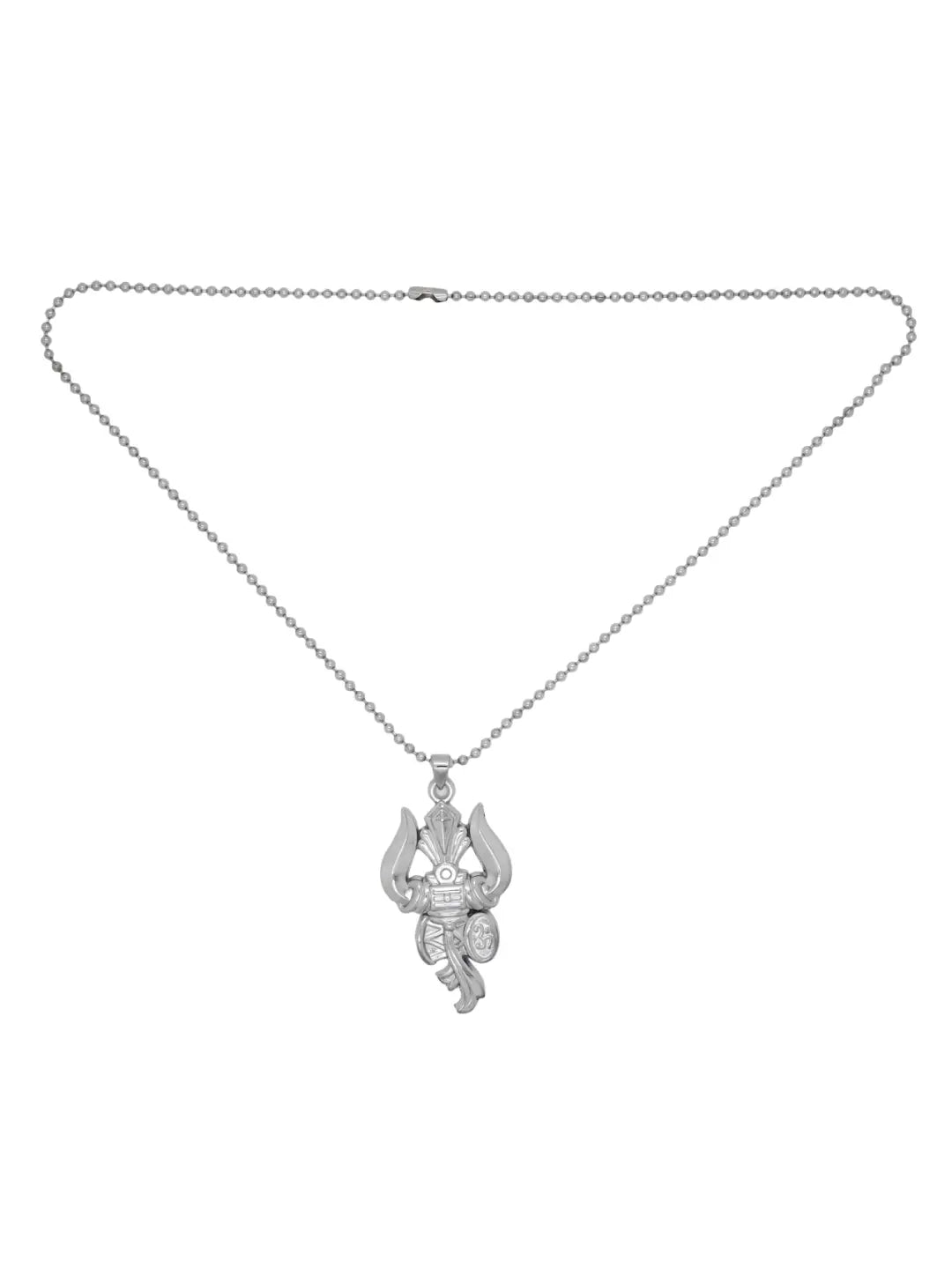 Trishul Damru Pendant Chain