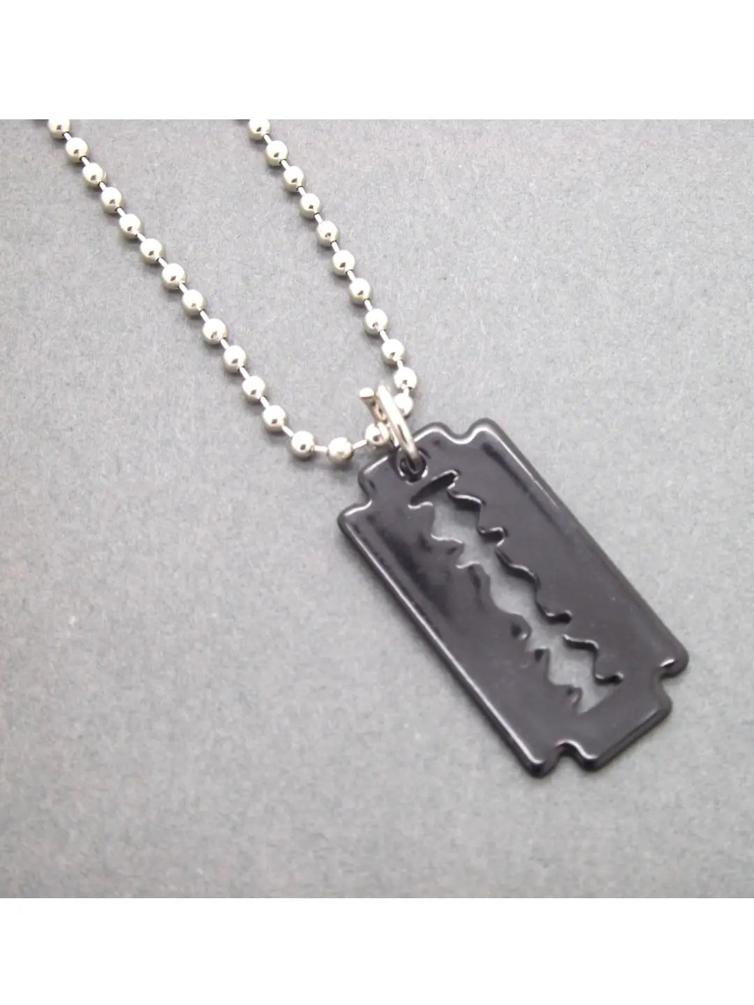 Black Blade Pendant Chain