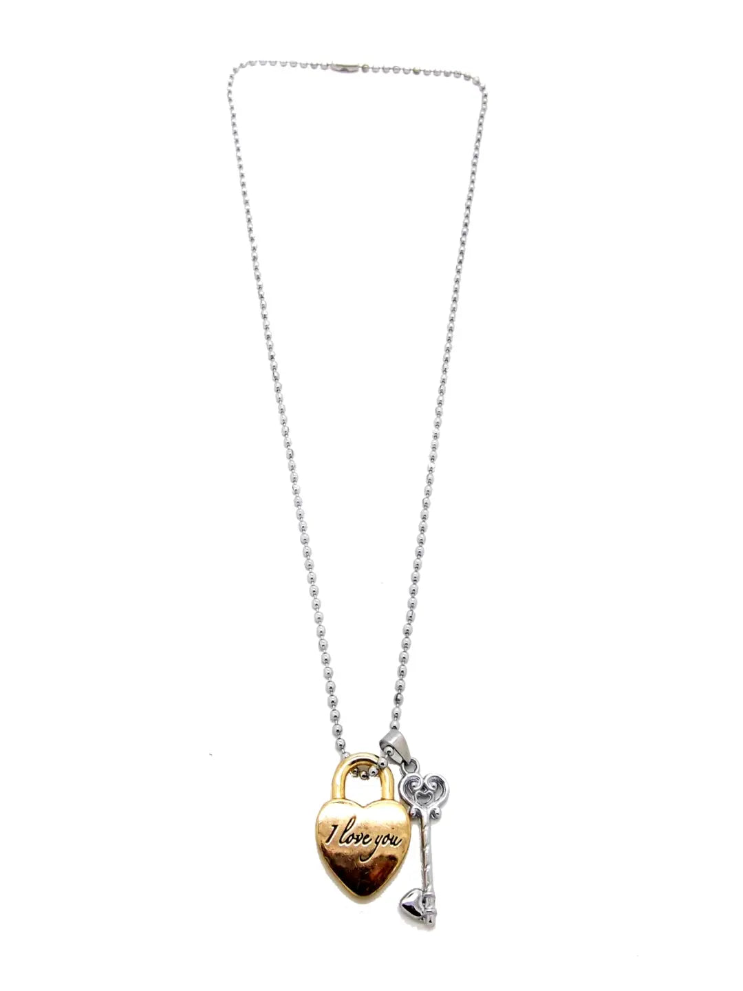 Unlocking Love Pendant Chain