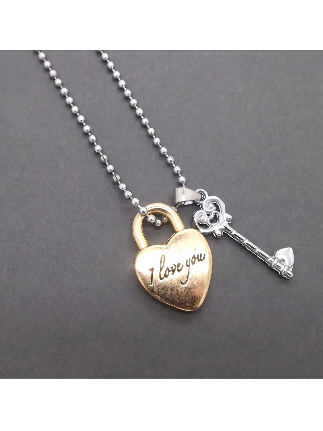 Unlocking Love Pendant Chain