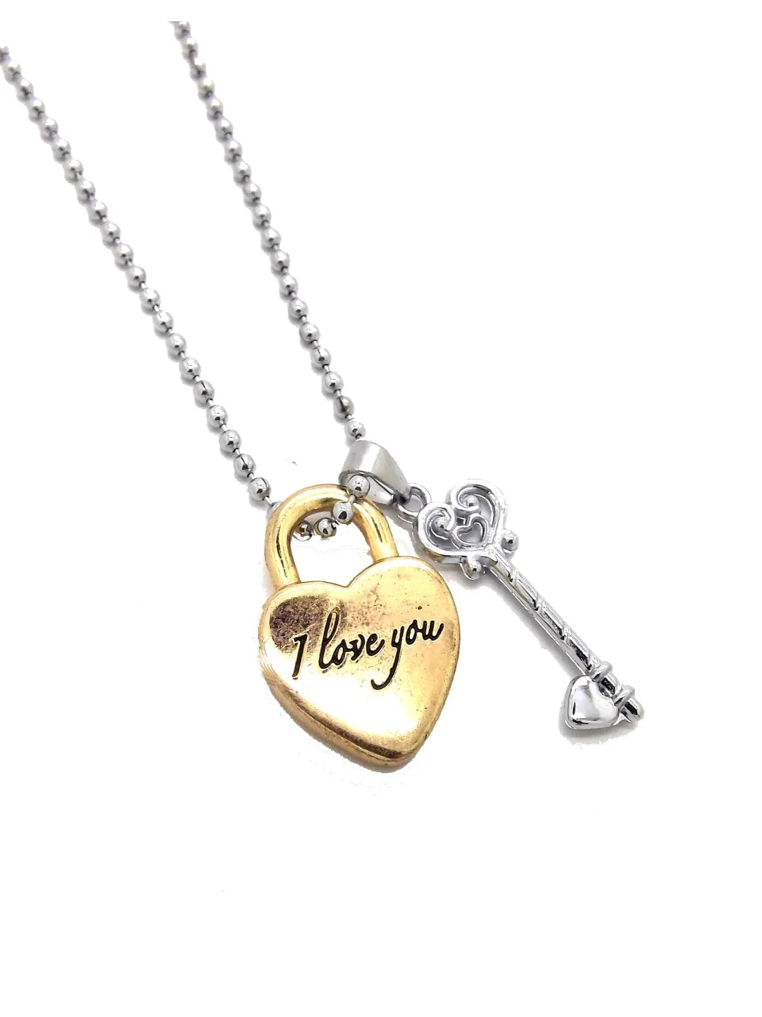 Unlocking Love Pendant Chain