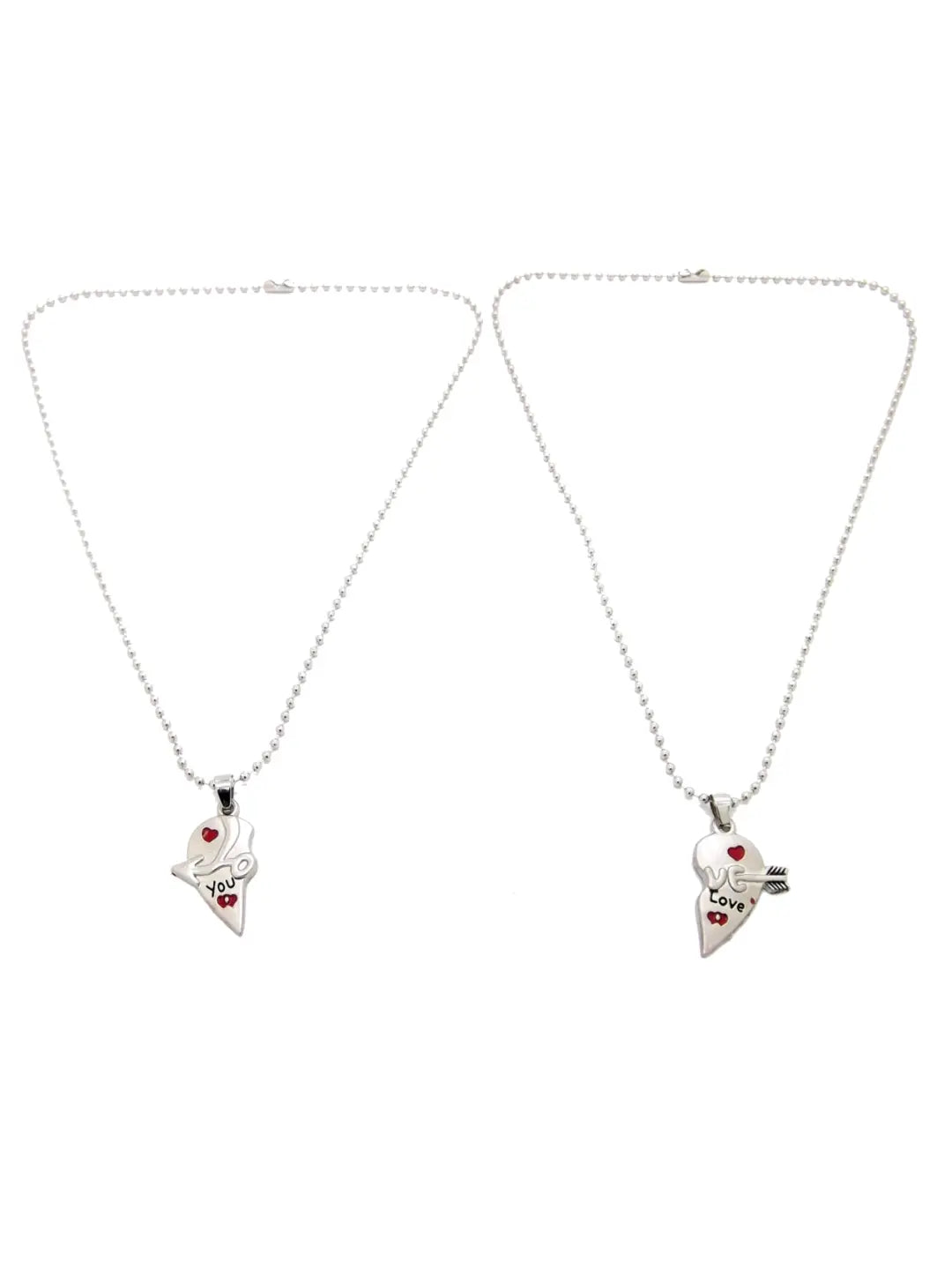 Broken Heart Pendant Chain