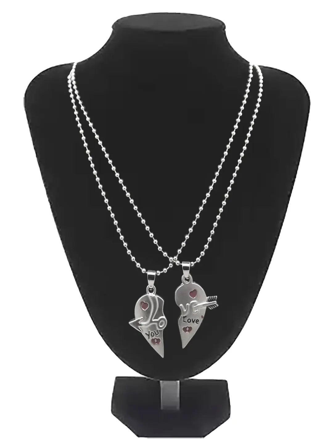 Broken Heart Pendant Chain