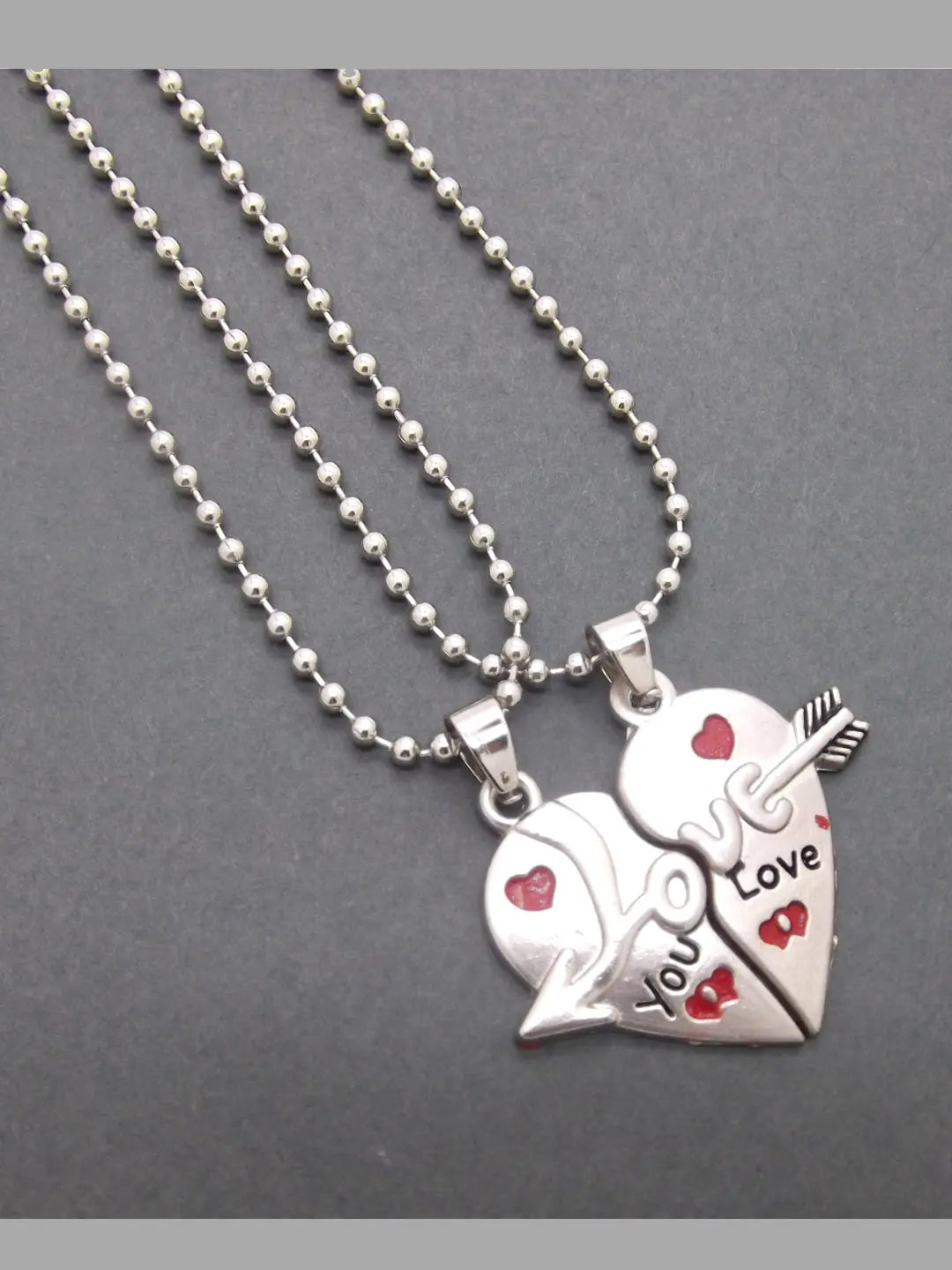 Broken Heart Pendant Chain