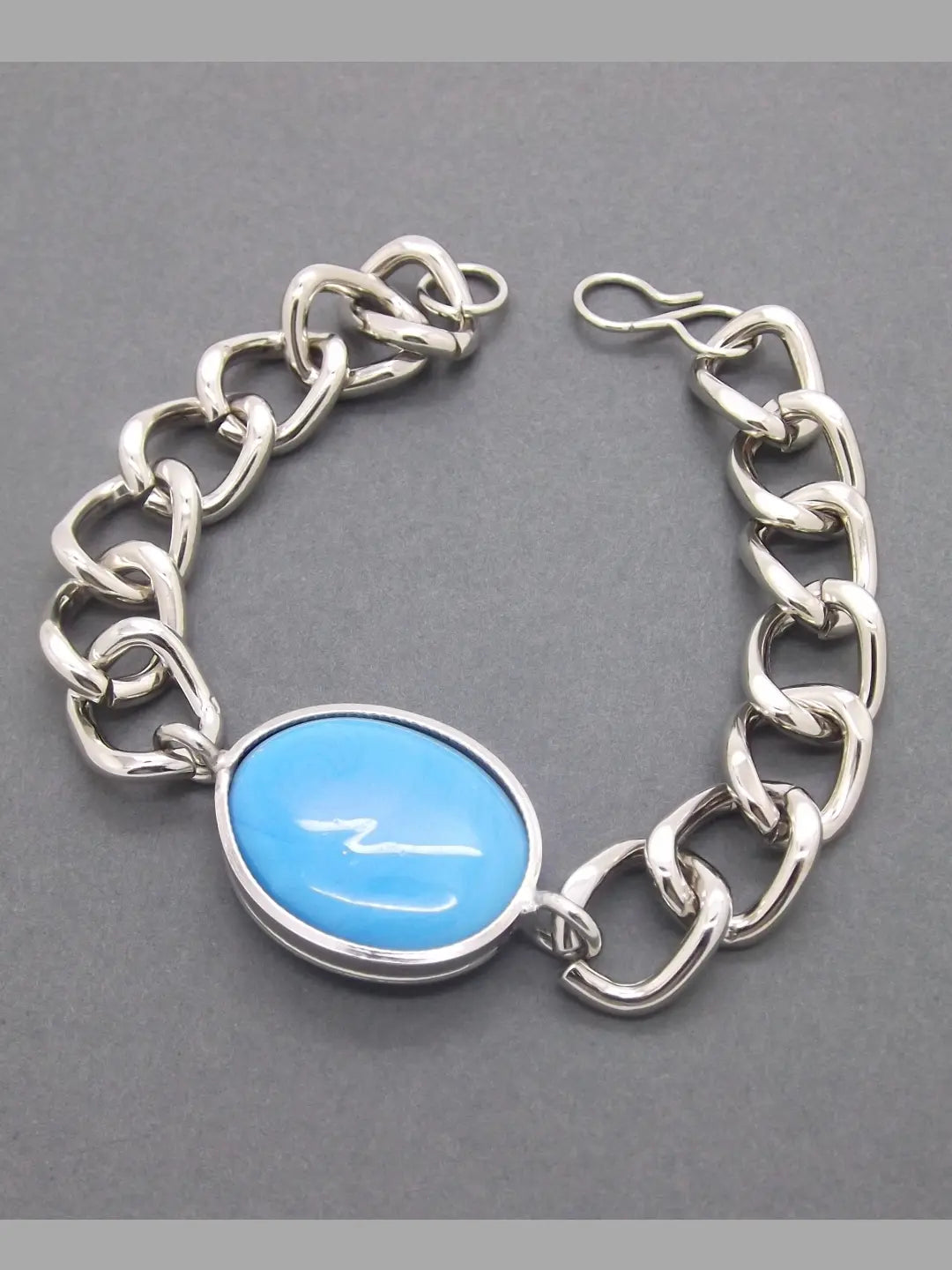 Silver Plated Link Bracelet