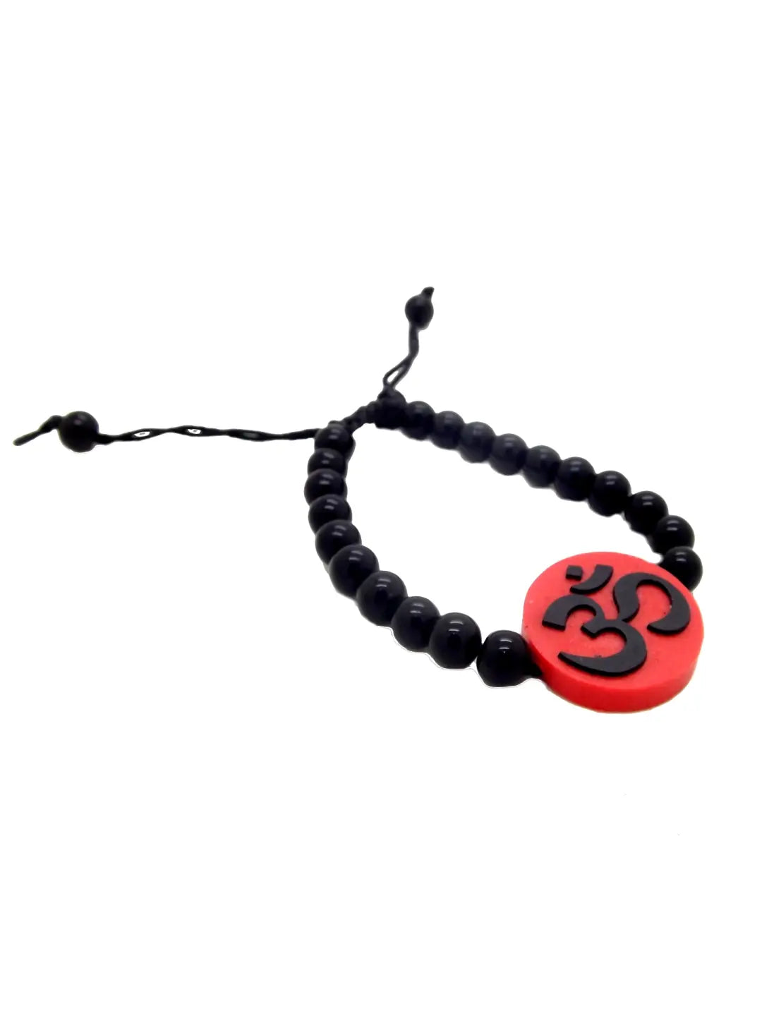 Black Beaded Bracelet