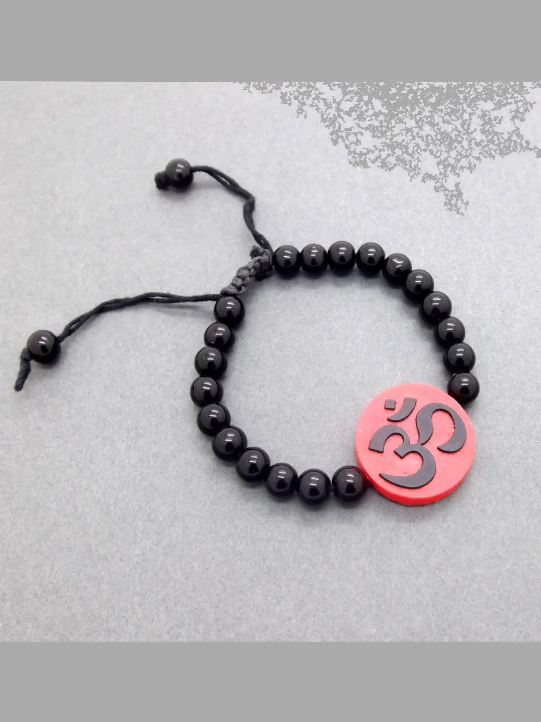 Black Beaded Bracelet