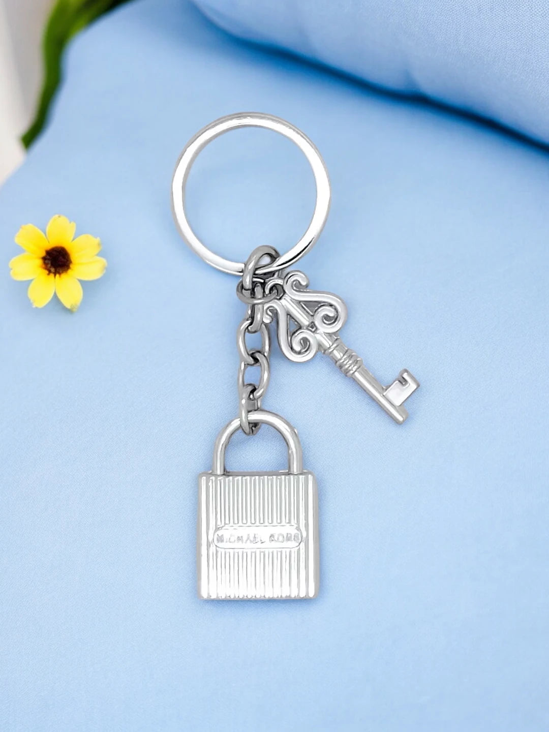 Lock & Key Keychain