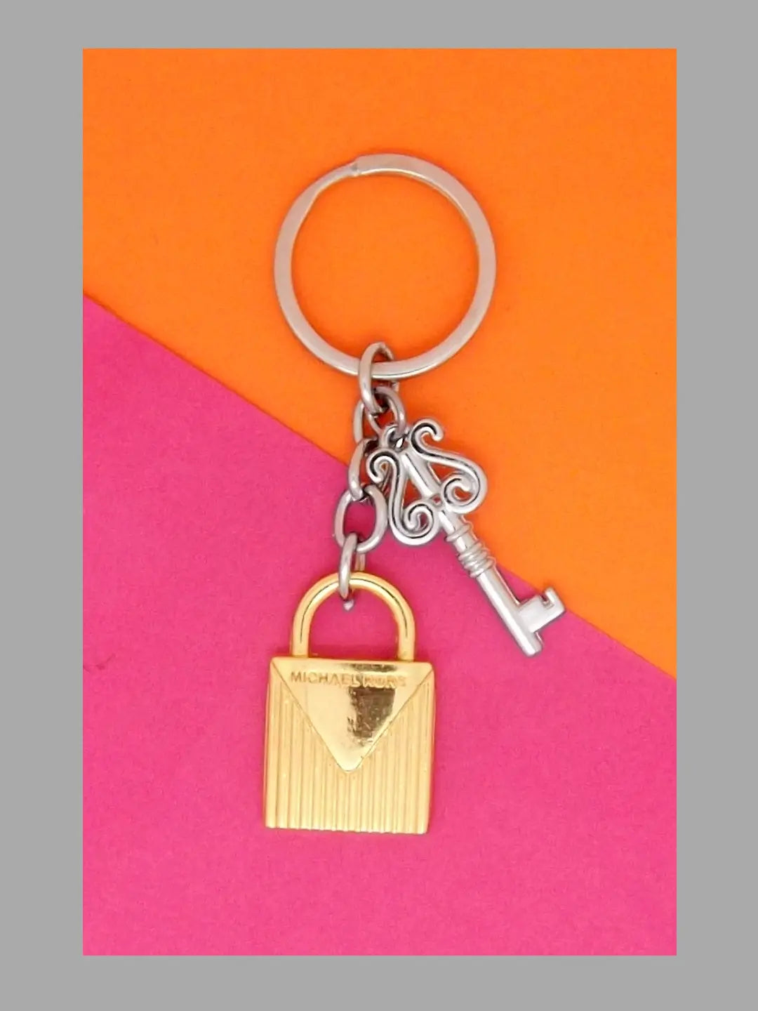 Lock & Key Keychain