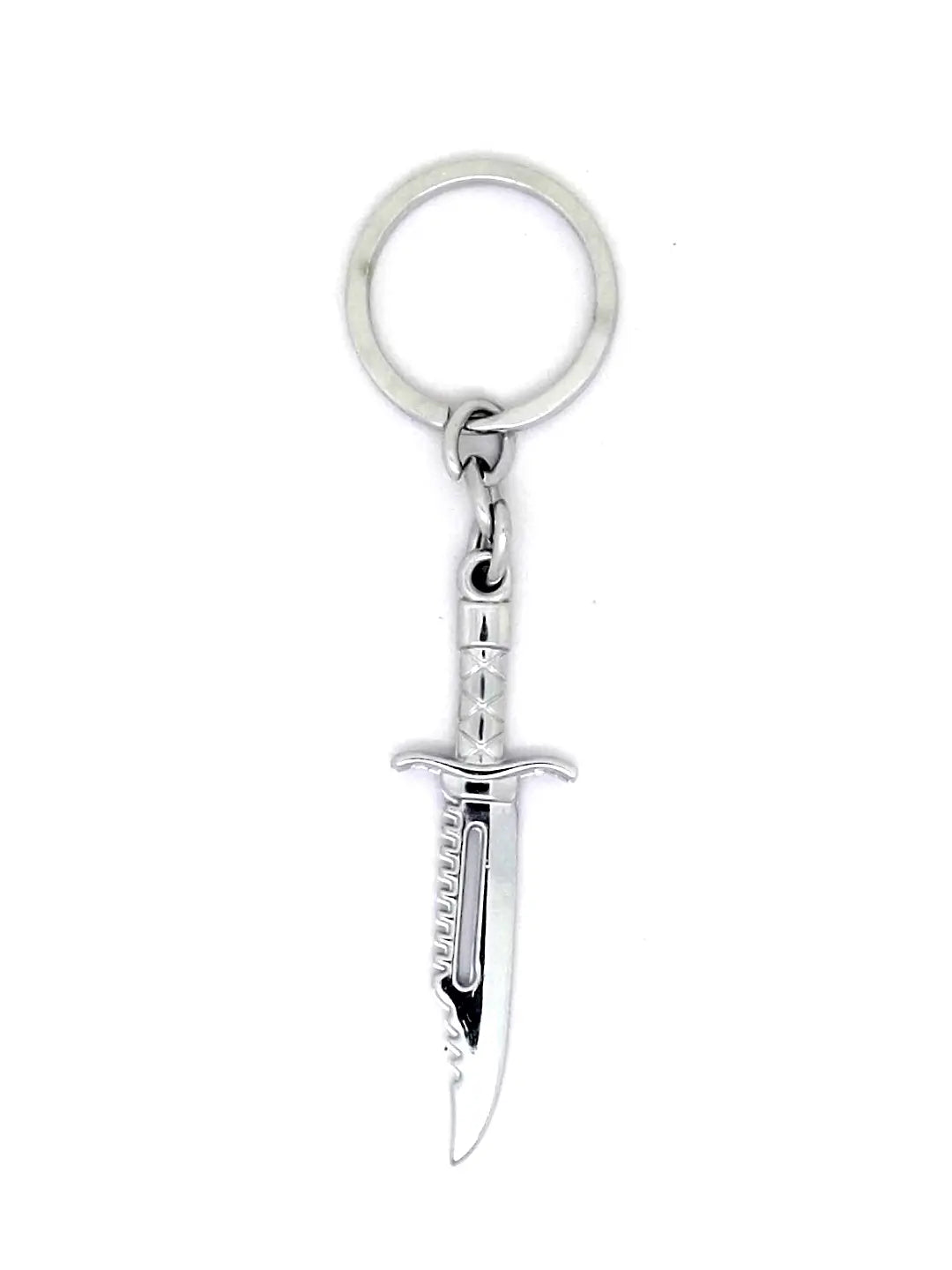 Silver Plated Sword Keychain