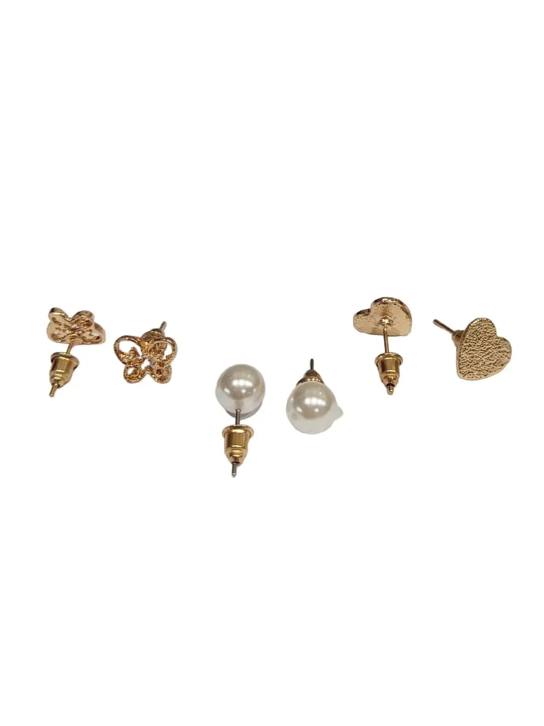 Half Hoop & Stud Style Earrings