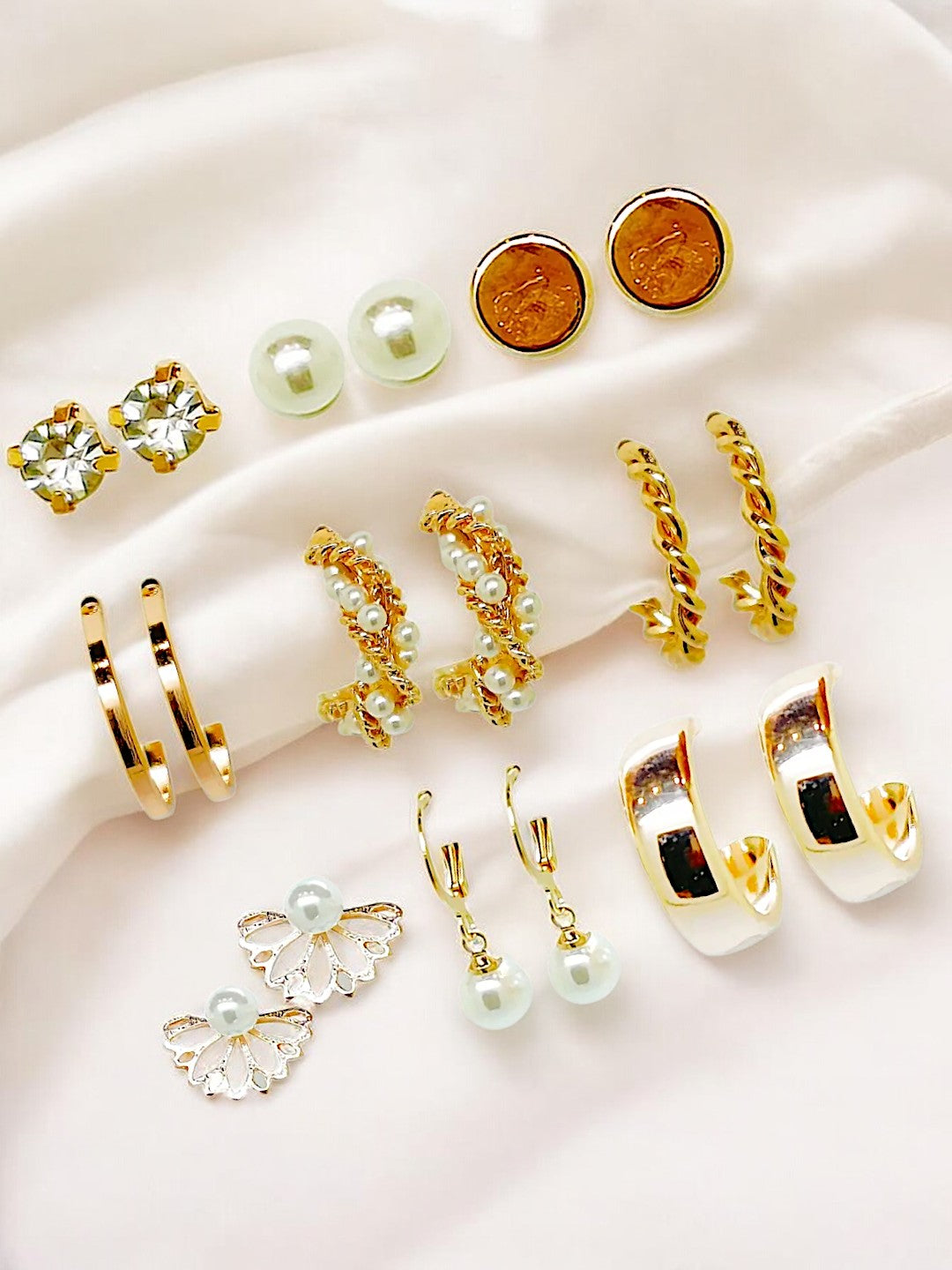 9 Pairs of Combo Earrings
