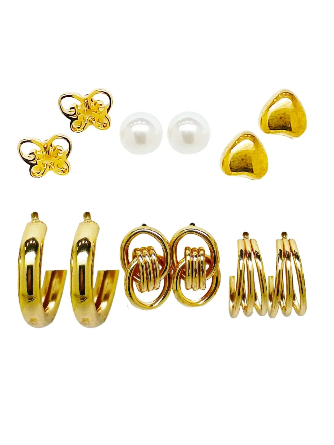 6 Pairs of combo Earrings