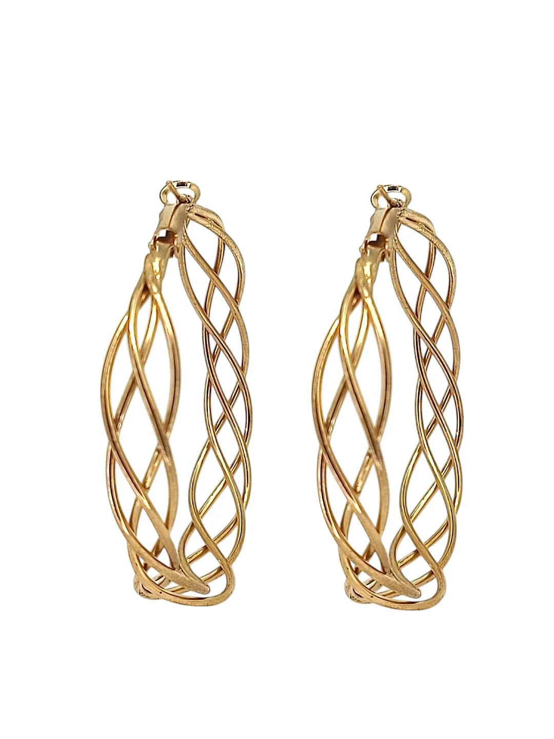 Contemporary Hoop Earrings