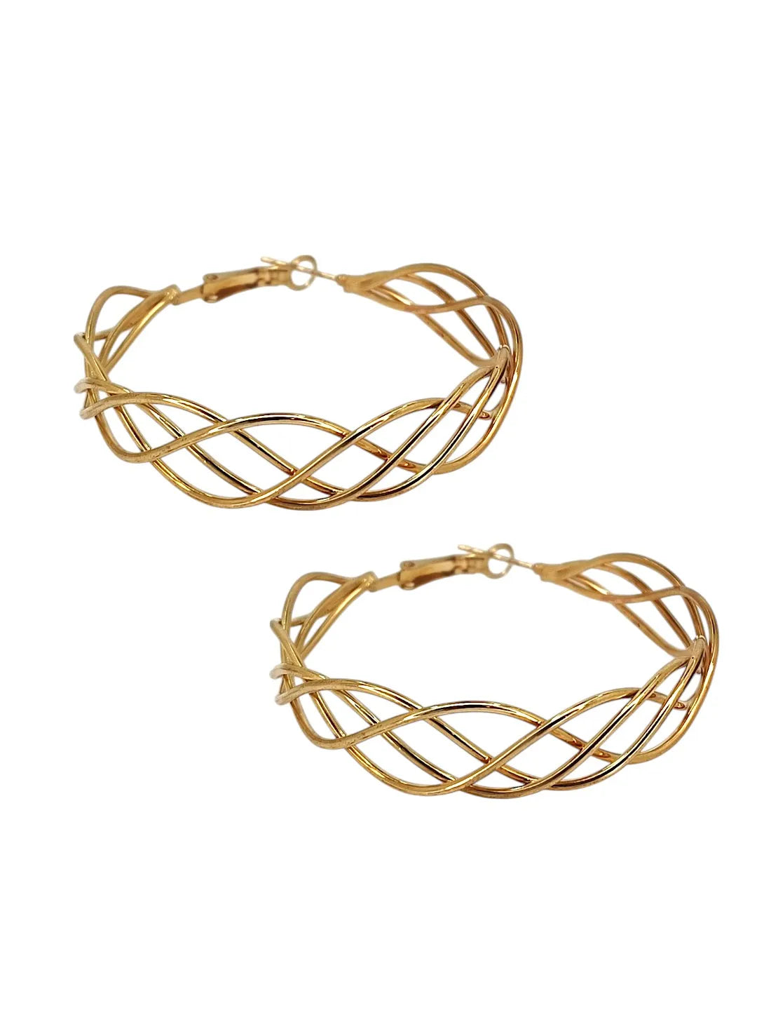 Contemporary Hoop Earrings