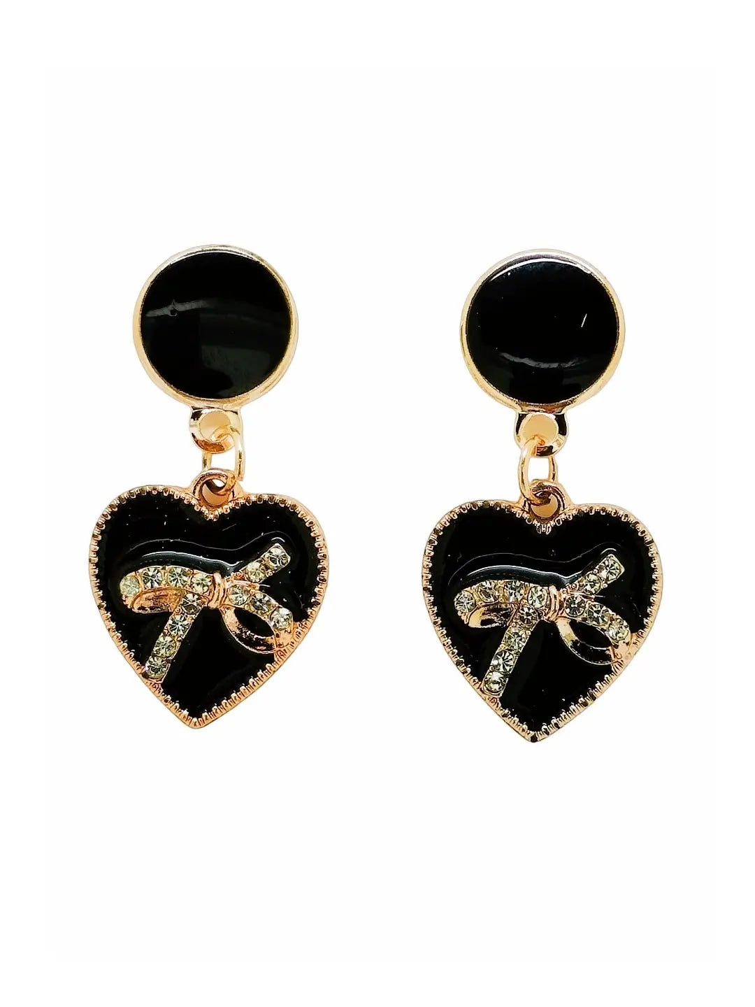 CZ Heart Chain Pendant Set