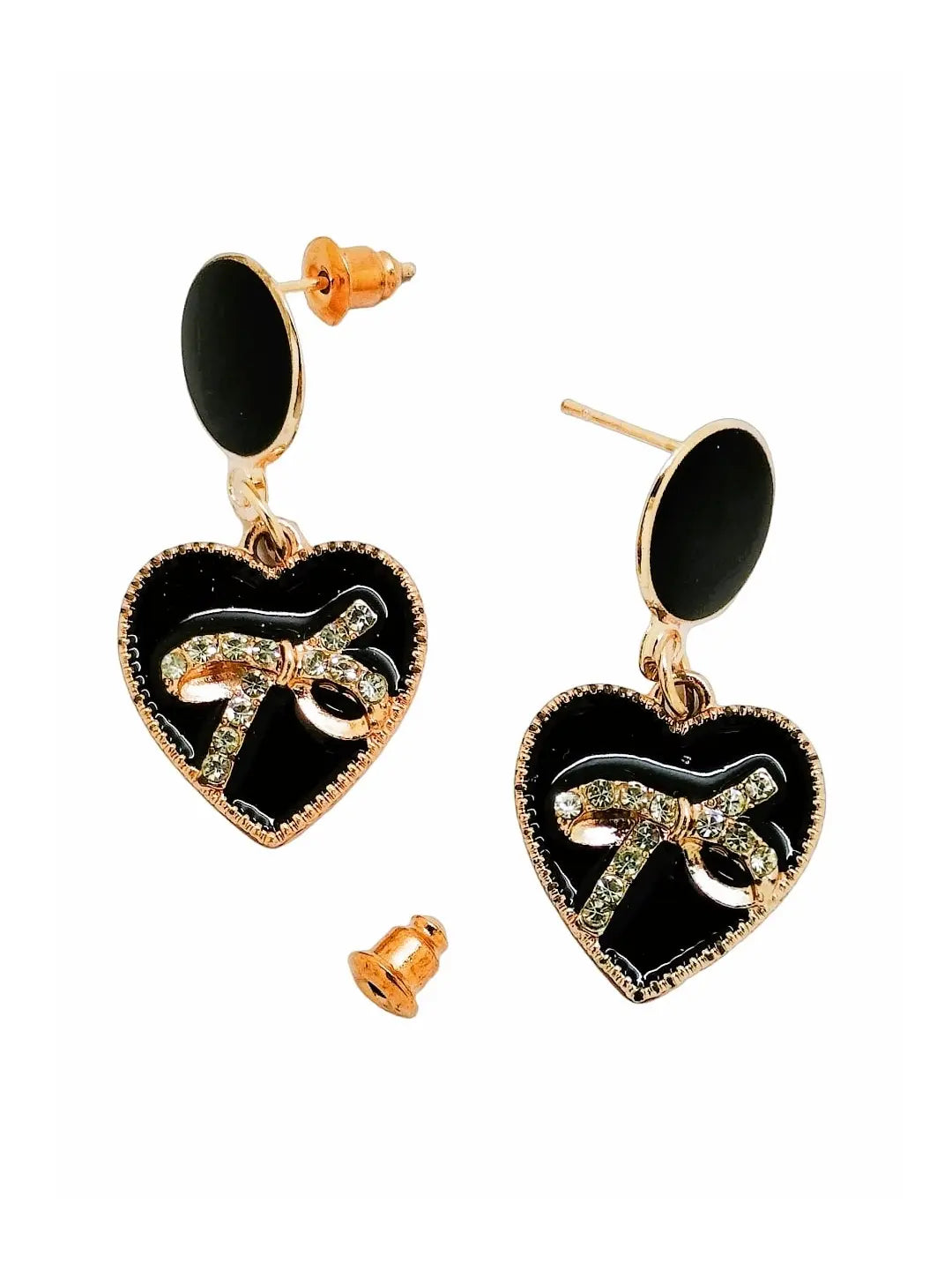 CZ Heart Chain Pendant Set