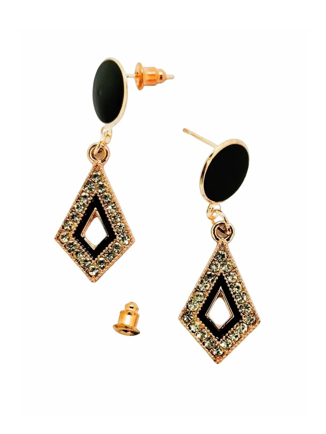 CZ Kite Chain Pendant Set