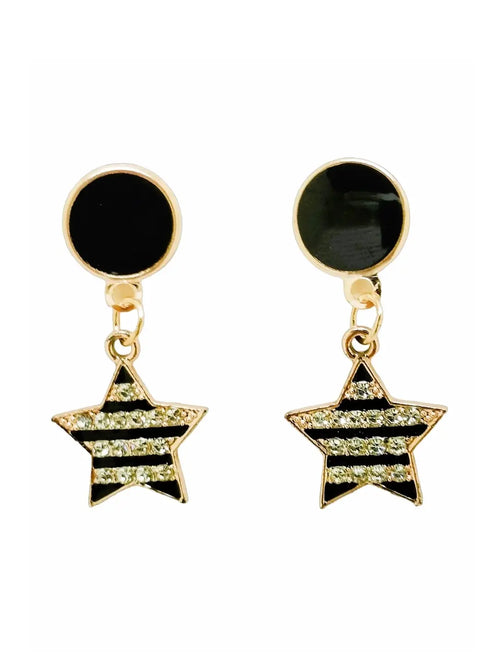 CZ Star Chain Pendant Set