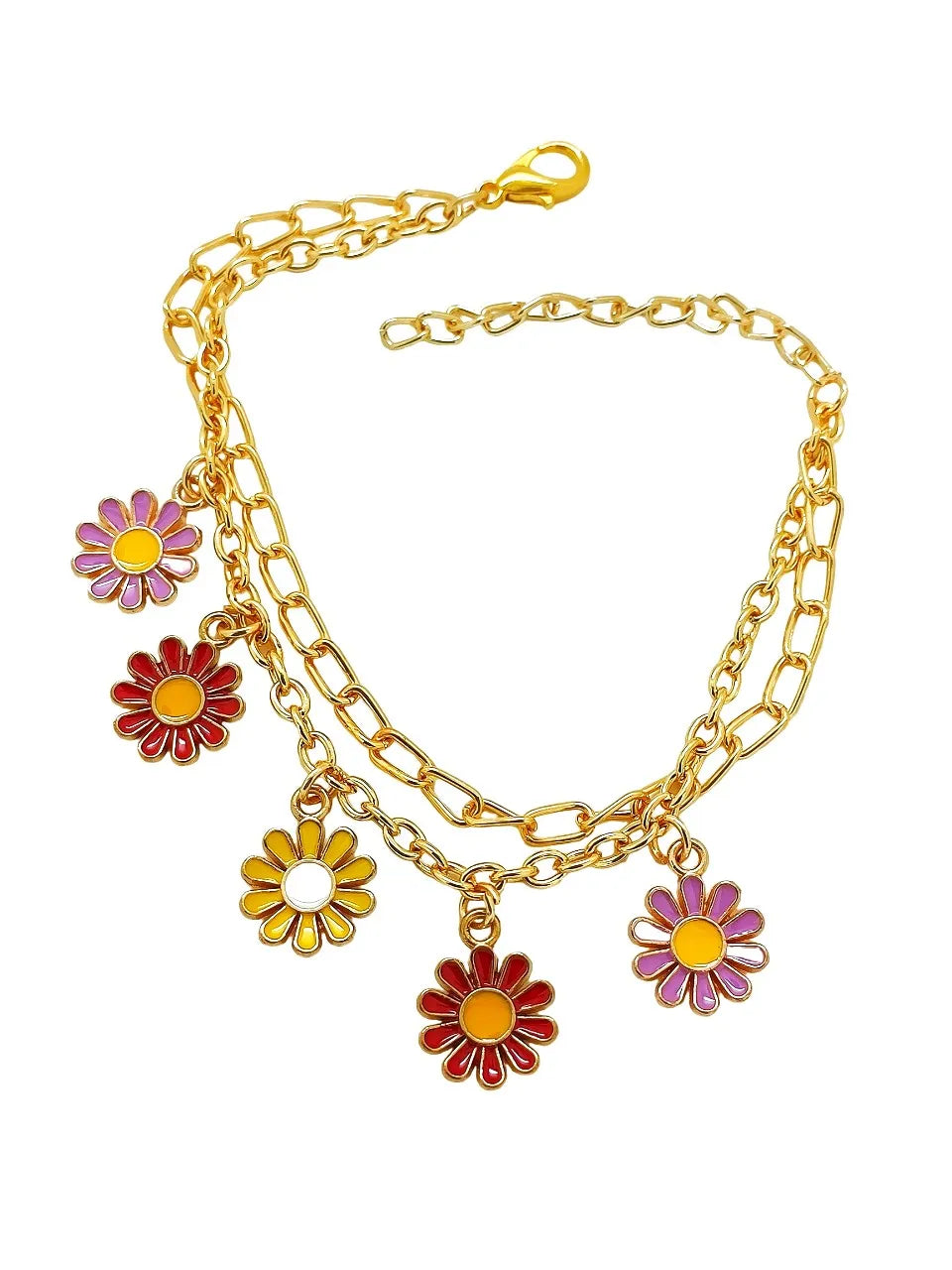 Gold Plated Charm Bracelet