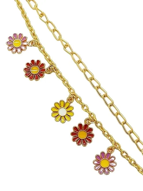 Gold Plated Charm Bracelet